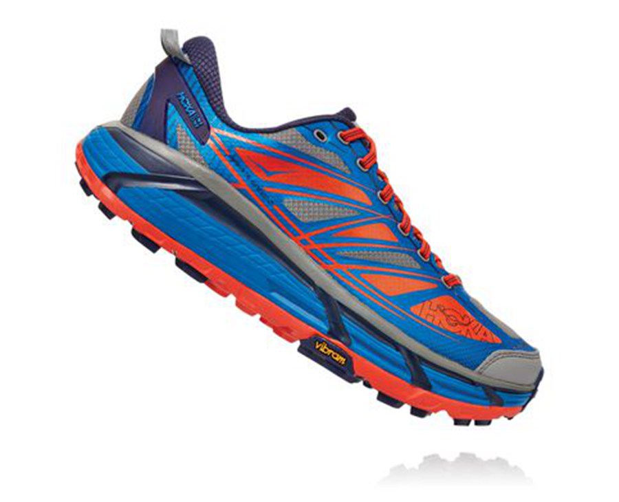 Hoka One One Trailsko Herre - Mafate Speed 2 - Blå - 491672RVP